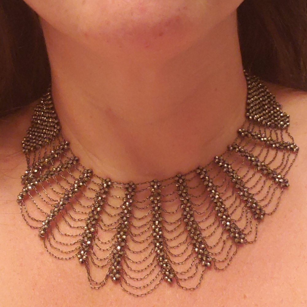 Millannia Corrine Delicate Crystal & Chain